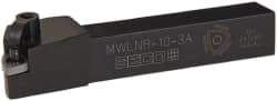 Seco - MWLN, Right Hand Cut, -5° Lead Angle, 5/8" Shank Height x 5/8" Shank Width, Negative Rake Indexable Turning Toolholder - 4" OAL, WN..33. Insert Compatibility, Series Multiple Lock - Exact Tool & Supply