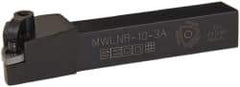 Seco - MWLN, Right Hand Cut, -5° Lead Angle, 5/8" Shank Height x 5/8" Shank Width, Negative Rake Indexable Turning Toolholder - 4" OAL, WN..33. Insert Compatibility, Series Multiple Lock - Exact Tool & Supply