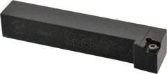 Seco - SCLC, Left Hand Cut, -5° Lead Angle, 3/4" Shank Height x 3/4" Shank Width, Neutral Rake Indexable Turning Toolholder - 4-1/2" OAL, CC..32.5. Insert Compatibility, Series Screw Lock - Exact Tool & Supply