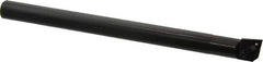 Seco - 1" Min Bore Diam, 10" OAL, 3/4" Shank Diam, MCLN Indexable Boring Bar - CNMG 322 Insert, Pin & Clamp Holding Method - Exact Tool & Supply