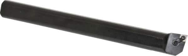 Seco - 1.78" Min Bore Diam, 14" OAL, 1-1/2" Shank Diam, MCLN Indexable Boring Bar - CNMG 432 Insert, Pin & Clamp Holding Method - Exact Tool & Supply
