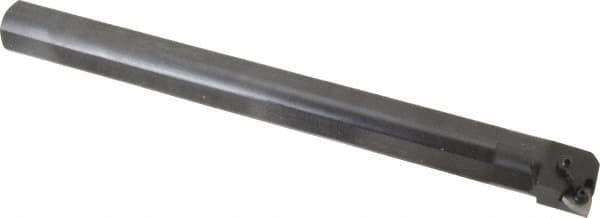 Seco - 1.53" Min Bore Diam, 14" OAL, 1-1/4" Shank Diam, MWLN Indexable Boring Bar - WNMG 432 Insert, Pin & Clamp Holding Method - Exact Tool & Supply