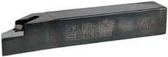 Seco - SVLB, Right Hand Cut, -5° Lead Angle, 3/4" Shank Height x 3/4" Shank Width, Neutral Rake Indexable Turning Toolholder - 4-1/2" OAL, VB..331. Insert Compatibility, Series Screw Lock - Exact Tool & Supply