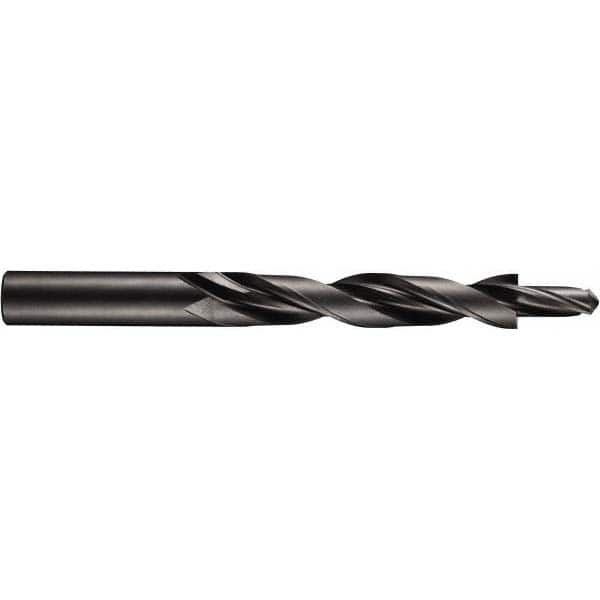DORMER - 15mm Body, 9mm Step Diam, Tanged Shank, High Speed Steel Subland Step Drill Bit - Exact Tool & Supply