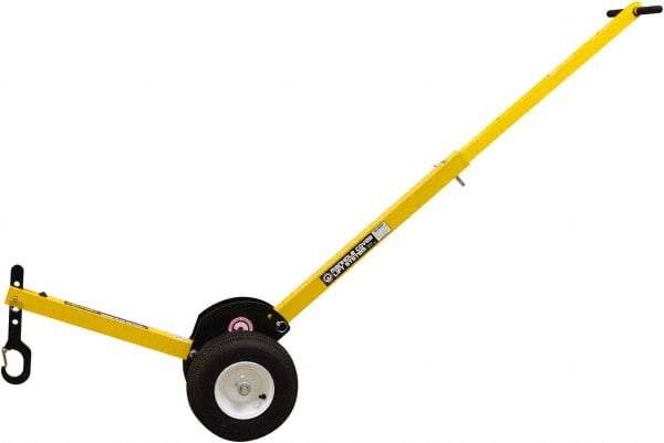 Mag-Mate - 400 Lb Load Capacity, Lift Magnet Dolly - 12" High x 41" Long x 13" Wide - Exact Tool & Supply