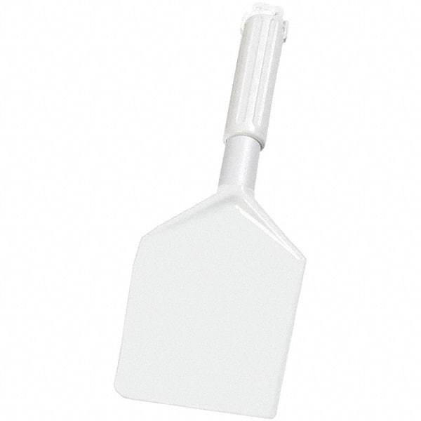 Carlisle - Sparta White Nylon Mixing Paddle without Holes - 13-1/2" Overall Length - Exact Tool & Supply