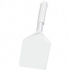 Carlisle - Sparta White Nylon Mixing Paddle without Holes - 13-1/2" Overall Length - Exact Tool & Supply