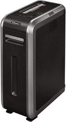 FELLOWES - 7/32" Strip, 18 Sheet Strip Cut Professional Shredder - 21-1/16" Long x 11-1/4" Wide x 28-7/8" High, Level 2 Security, 14 Gal Wastebasket - Exact Tool & Supply