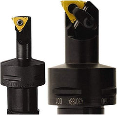 Seco - Internal Thread, Left Hand Cut, 50mm Shank Width x 50mm Shank Height Indexable Threading Toolholder - 16NL Insert Compatibility, CN Toolholder, Series Snap Tap - Exact Tool & Supply