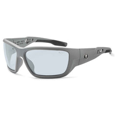 Baldr In/Outdoor Lens Matte Gray Safety Glasses - Exact Tool & Supply