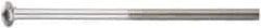 Value Collection - 1/4-20 UNC 5" Length Under Head, Standard Square Neck, Carriage Bolt - 18-8 Stainless Steel, Uncoated - Exact Tool & Supply