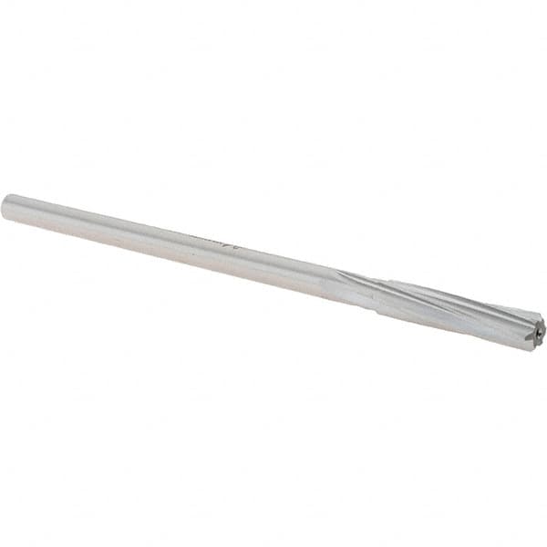 Made in USA - 8mm High Speed Steel Chucking Reamer - Exact Tool & Supply
