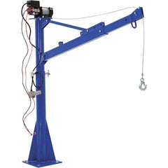 Vestil - 1,500 Lb Load Capacity, Steel Jib Crane - 5' 9/16" Span - Exact Tool & Supply