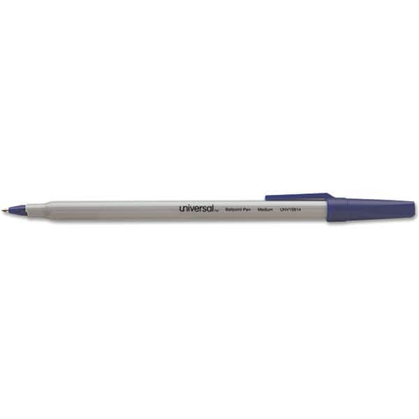 UNIVERSAL - Pens & Pencils Type: Stick Pen Color: Blue - Exact Tool & Supply