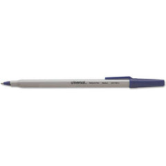 UNIVERSAL - Pens & Pencils Type: Stick Pen Color: Blue - Exact Tool & Supply