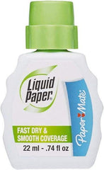 Paper Mate Liquid Paper - Correction Fluids Foam Applicator - 22 ml - Exact Tool & Supply