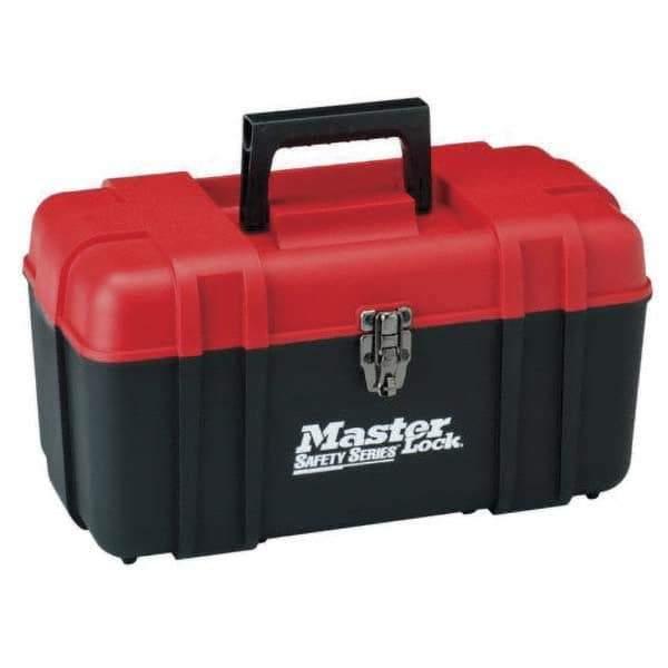 Master Lock - Portable Lockout Kits Type: Complete Lockout Kit Container Type: Tool Box - Exact Tool & Supply