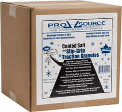PRO-SOURCE - 40 Lb Box Sodium Chloride Pellets - Comes in Box - Exact Tool & Supply