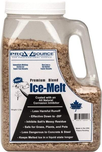 PRO-SOURCE - 12 Lb Jug Sodium Chloride Pellets - Comes in Jug - Exact Tool & Supply