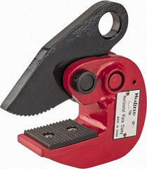 Value Collection - 1,650 Lbs. Load Capacity Horizontal Plate Clamp - 0.98 Inch Max Grip and 3 Inch Throat Depth - Exact Tool & Supply