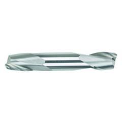 3/8'' Dia. - 3'' OAL - TiALN Carbide - Center Cut DE EM-2 FL - Exact Tool & Supply