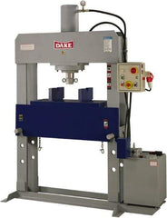 Dake - 100 Ton Electric Shop Press - 19" Stroke - Exact Tool & Supply