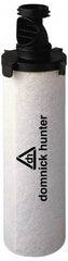 Domnick Hunter - Activated Carbon Replacement Filter Element For Use with -045 Housing - Hydrophobic Borosilicate Glass Fiber Media - Exact Tool & Supply