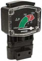 Domnick Hunter - Differential Pressure Gauge Kit For Flanged Filters - Exact Tool & Supply
