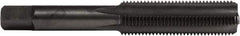 Union Butterfield - 3/4-10 UNC 2B 4 Flute Nitride/Oxide Finish High Speed Steel Straight Flute Standard Hand Tap - Bottoming, Right Hand Thread, 4-1/4" OAL, 2" Thread Length, H5 Limit, Oversize - Exact Tool & Supply