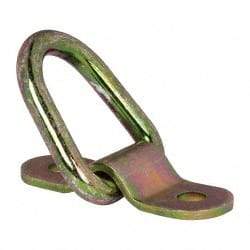 Erickson Manufacturing - 2-1/5" Wide, 1,200 Lb Basket Capacity, 1,200 Lb Vertical Capacity, Steel Web Sling - 2.2" Diam Chain, Zinc - Exact Tool & Supply