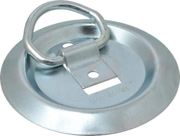 Erickson Manufacturing - 3-1/5" Wide, 1,200 Lb Basket Capacity, 1,200 Lb Vertical Capacity, Steel Web Sling - 3.2" Diam Chain, Zinc - Exact Tool & Supply