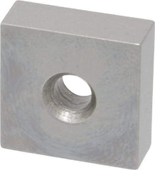 Mitutoyo - 0.35" Square Steel Gage Block - Accuracy Grade 0, Includes Certificate of Inspection - Exact Tool & Supply