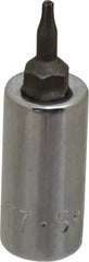 SK - 1/4" Drive, T7 Hand Torx Bit Socket - Exact Tool & Supply