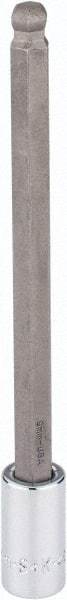 SK - 3/8" Drive, 9mm Hex Bit Socket - 6" OAL, 5" Bit Length, Long Ball End Hex Bit Socket - Exact Tool & Supply
