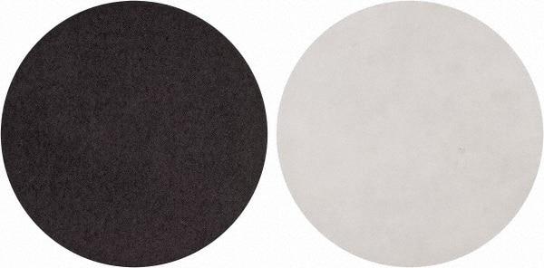 Norton - 8" Diam, 100 Grit Aluminum Oxide Adhesive PSA Disc - Medium Grade, Brown, Cloth Backing, Flexible - Exact Tool & Supply