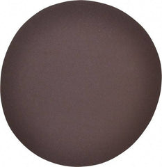 Norton - 9" Diam, 180 Grit Aluminum Oxide Adhesive PSA Disc - Fine Grade, Brown, Cloth Backing, Flexible - Exact Tool & Supply