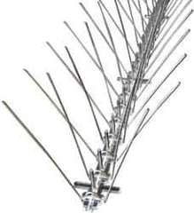 Bird-X - Stainless Steel Bird Control Netting - 4.3 Inch High x 1/2 Inch Wide x 100 Ft. Long - Exact Tool & Supply