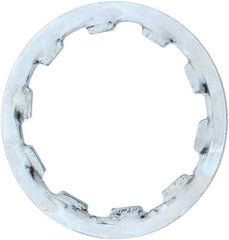 Value Collection - 5/8" Screw, 0.659" ID, Steel Internal Tooth Lock Washer - 0.883" OD, Zinc-Plated, Grade 1075 - Exact Tool & Supply