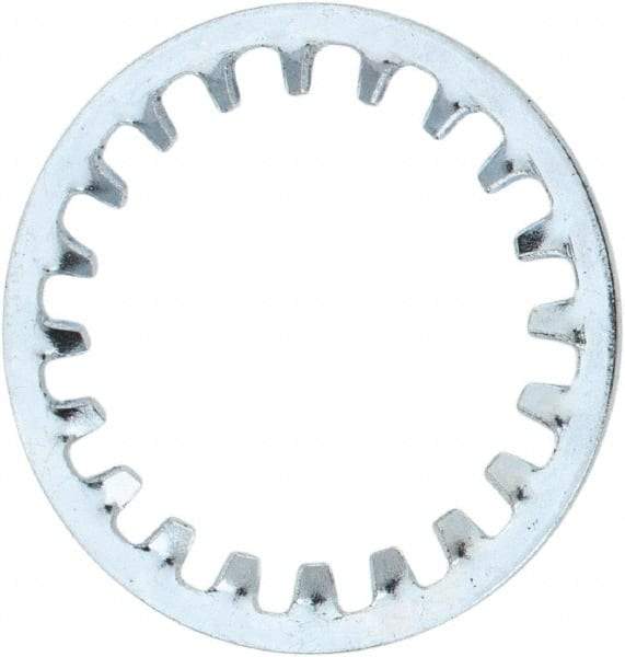 Value Collection - 3/4" Screw, 0.76" ID, Steel Internal Tooth Lock Washer - 1.077" OD, Zinc-Plated, Grade 1075 - Exact Tool & Supply