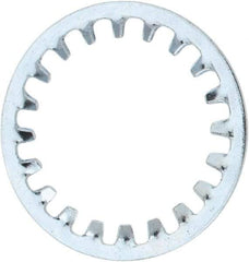 Value Collection - 3/4" Screw, 0.76" ID, Steel Internal Tooth Lock Washer - 1.077" OD, Zinc-Plated, Grade 1075 - Exact Tool & Supply