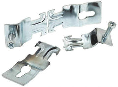 Thomas & Betts - 1-1/4" Pipe, 14 Gauge" Pipe or Conduit Clamp - Silver Galvanized, 600 Lb Capacity, All Conduit - Exact Tool & Supply