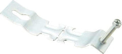 Thomas & Betts - 3/4" Pipe, 14 Gauge" Pipe or Conduit Clamp - Silver Galvanized, 600 Lb Capacity, All Conduit - Exact Tool & Supply