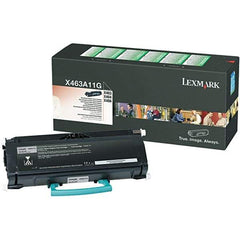 Lexmark - Black Toner Cartridge - Use with Lexmark X463de, X464de, X466de, X466dte, X466dwe - Exact Tool & Supply