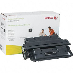 Xerox - Black Toner Cartridge - Use with HP LaserJet 4000, 4050 - Exact Tool & Supply
