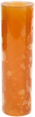 Aleco - Translucent Beige Replacement Vinyl Strip Standard Dock Curtain Strips - 8" Wide x 7' Long x 0.08" Thick, PVC - Exact Tool & Supply