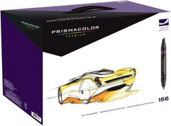 Prismacolor - Assorted Colors, Art Marker - Chisel Tip, Alcohol Based Ink - Exact Tool & Supply