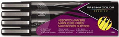 Prismacolor - Black Art Marker - Brush Tip, Alcohol Based Ink - Exact Tool & Supply