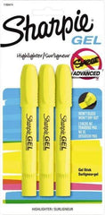 Sharpie - Fluorescent Yellow Highlighter - Chisel Tip, AP Nontoxic Ink - Exact Tool & Supply