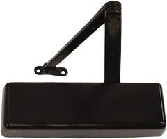 LCN - 3-1/2" Door Width, 12-1/4" Closer Body Length, Dead Stop Door Closer Manual Damper - Exact Tool & Supply