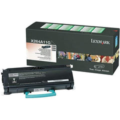 Lexmark - Black Toner Cartridge - Use with Lexmark X264, X363, X364 - Exact Tool & Supply